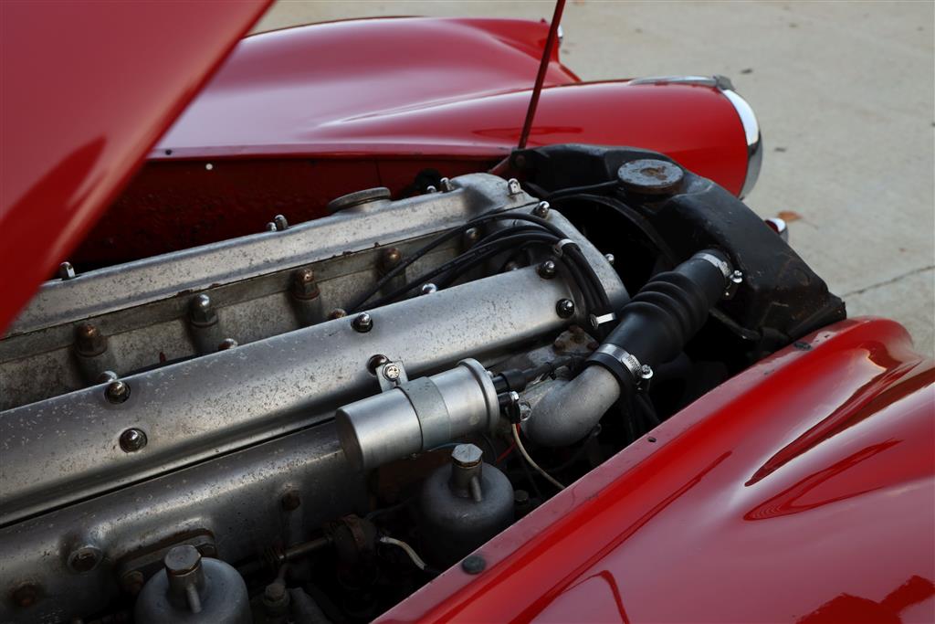 A 1955 Jaguar XK140 DHC